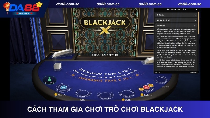 Trò Chơi Blackjack - Siêu Phẩm Game Bài Đẳng Cấp Tại DA88 - IVONIX.BIZ